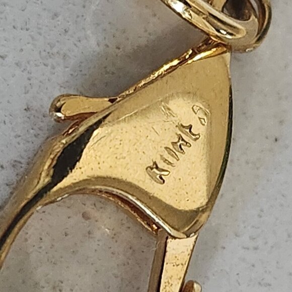 7.5mm Cuban Link Gold Bracelet - Picture 3 of 3